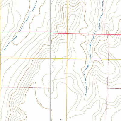US Forest Service - Topo Bushnell SW, NE - CO FSTopo Legacy digital map