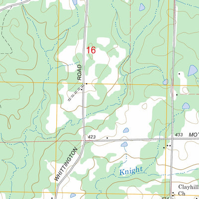 US Forest Service - Topo Busy Corner, MS FSTopo Legacy digital map