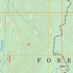 US Forest Service - Topo Butler Butte, OR FSTopo Legacy digital map