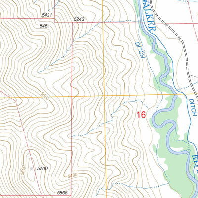 US Forest Service - Topo Butler Mountain, NV FSTopo Legacy digital map
