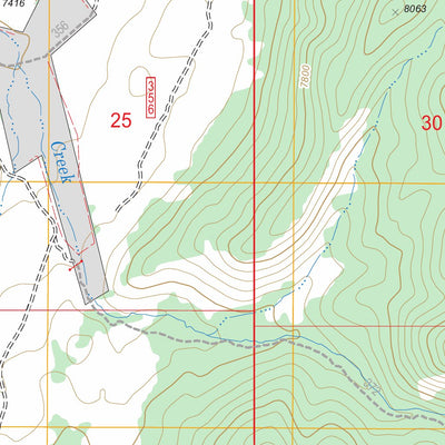 US Forest Service - Topo Butler Ranch, NV FSTopo Legacy digital map