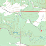 US Forest Service - Topo Butte Falls, OR FSTopo Legacy digital map
