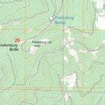 US Forest Service - Topo Butte Falls, OR FSTopo Legacy digital map