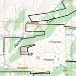 US Forest Service - Topo Butte North, MT FSTopo Legacy digital map