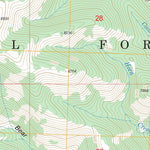 US Forest Service - Topo Buttercup Mountain, ID FSTopo Legacy digital map