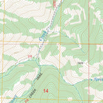 US Forest Service - Topo Buttercup Mountain, ID FSTopo Legacy digital map