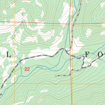 US Forest Service - Topo Butterfield Gulch, ID FSTopo Legacy digital map