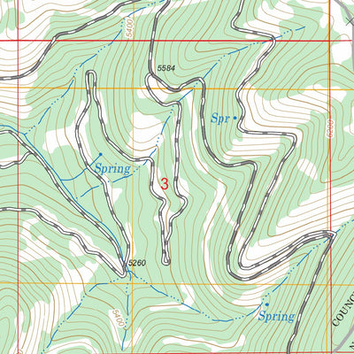 US Forest Service - Topo Butterfield Gulch, ID FSTopo Legacy digital map