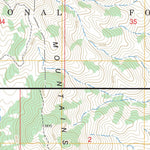 US Forest Service - Topo Butterfly Peak, CA FSTopo Legacy digital map