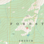US Forest Service - Topo Butts Creek Point, ID FSTopo Legacy digital map