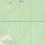 US Forest Service - Topo Buzzard Roost, ID FSTopo Legacy digital map