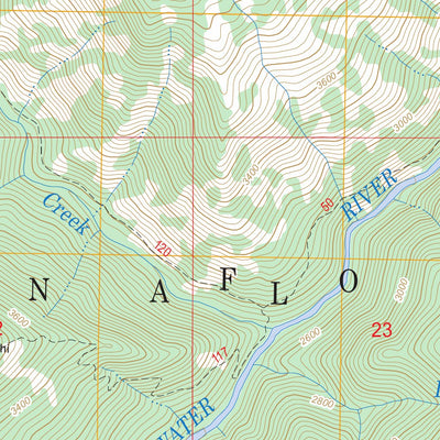 US Forest Service - Topo Buzzard Roost, ID FSTopo Legacy digital map