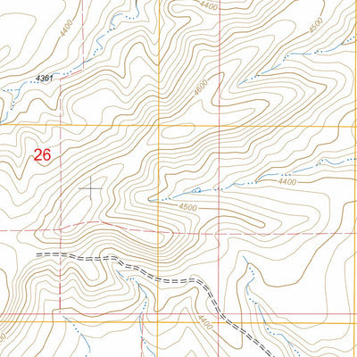 US Forest Service - Topo Byrne Creek, MT FSTopo Legacy digital map