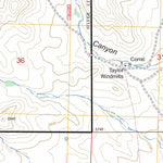 US Forest Service - Topo C Bar Ranch, NM FSTopo Legacy digital map