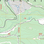 US Forest Service - Topo Cable Mountain, MT FSTopo Legacy digital map