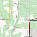US Forest Service - Topo Cabool SW, MO FSTopo Legacy digital map