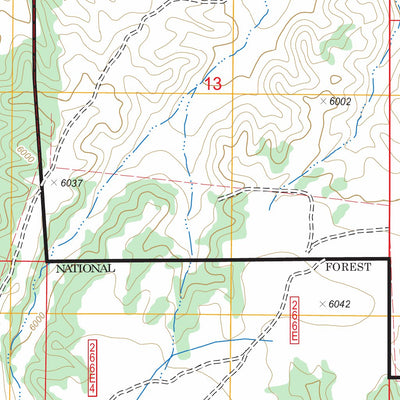 US Forest Service - Topo Cactus Flat, AZ FSTopo Legacy digital map