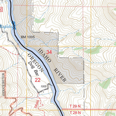 US Forest Service - Topo Cactus Mountain, OR - ID FSTopo Legacy digital map
