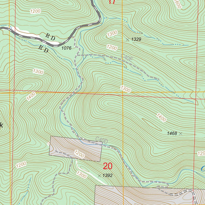 US Forest Service - Topo Caddo Gap, AR FSTopo Legacy digital map
