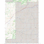 US Forest Service - Topo Cadle Butte, OR FSTopo Legacy digital map