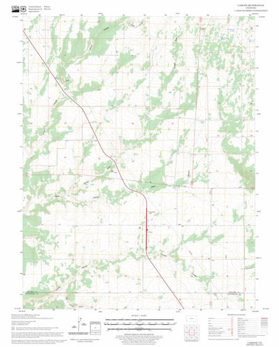 US Forest Service - Topo Cahone, CO FSTopo Legacy digital map