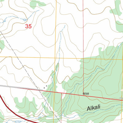 US Forest Service - Topo Cahone, CO FSTopo Legacy digital map