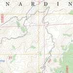US Forest Service - Topo Cajon, CA FSTopo Legacy digital map