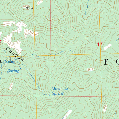 US Forest Service - Topo Cal Ship Mesa, NM FSTopo Legacy digital map
