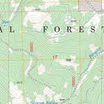 US Forest Service - Topo Calamity Butte, OR FSTopo Legacy digital map