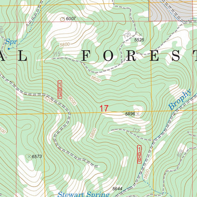 US Forest Service - Topo Calamity Butte, OR FSTopo Legacy digital map