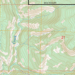 US Forest Service - Topo Calamity Mesa, CO FSTopo Legacy digital map