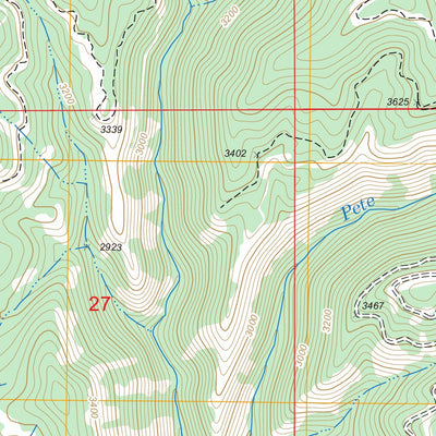 US Forest Service - Topo Calder, ID FSTopo Legacy digital map