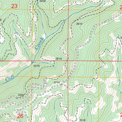 US Forest Service - Topo Calder, ID FSTopo Legacy digital map