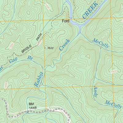 US Forest Service - Topo Calderwood, TN - NC FSTopo Legacy digital map