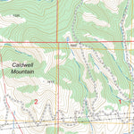 US Forest Service - Topo Caldwell Mesa, CA FSTopo Legacy digital map