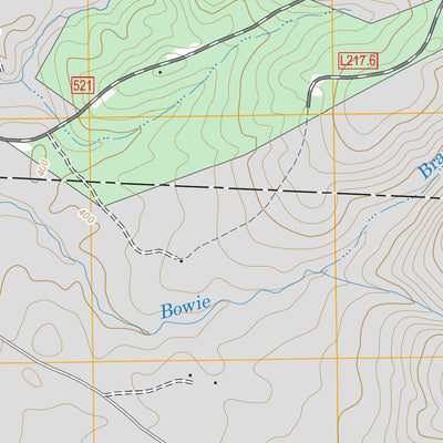 US Forest Service - Topo Calhoun Creek, SC FSTopo Legacy digital map