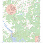 US Forest Service - Topo Calhoun Falls, SC - GA FSTopo Legacy digital map