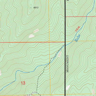 US Forest Service - Topo California Hot Springs, CA FSTopo Legacy digital map