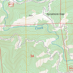 US Forest Service - Topo California Hot Springs, CA FSTopo Legacy digital map