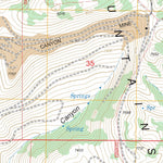 US Forest Service - Topo California Mountain, NV FSTopo Legacy digital map