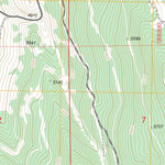 US Forest Service - Topo Calimus Butte, OR FSTopo Legacy digital map