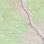 US Forest Service - Topo Callaghan, VA FSTopo Legacy digital map