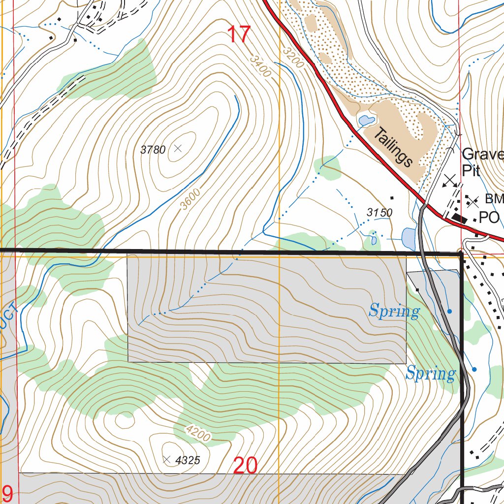 Callahan, CA FSTopo Legacy Map by US Forest Service - Topo | Avenza Maps