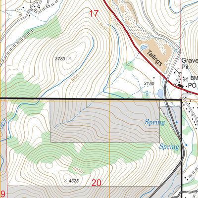 US Forest Service - Topo Callahan, CA FSTopo Legacy digital map