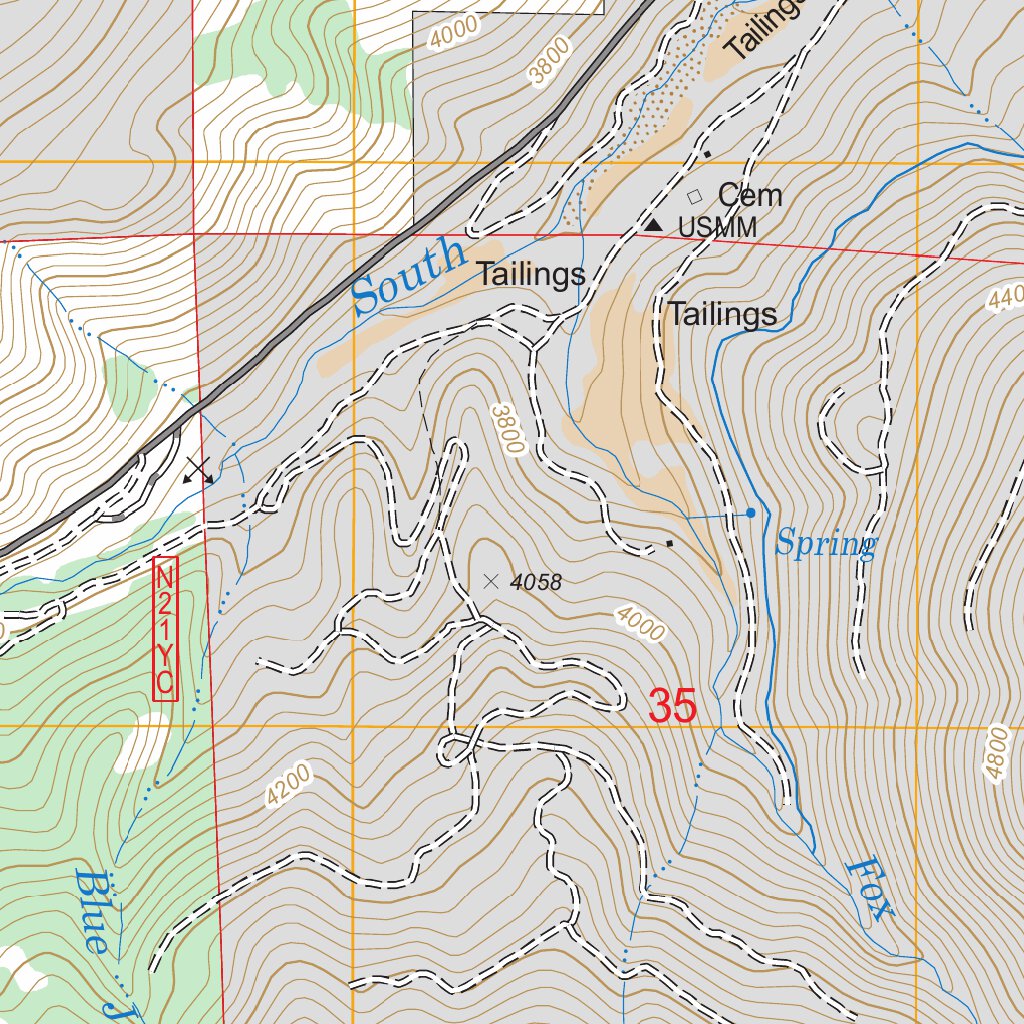 Callahan, CA FSTopo Legacy Map by US Forest Service - Topo | Avenza Maps