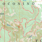 US Forest Service - Topo Calloway Butte, AZ FSTopo Legacy digital map