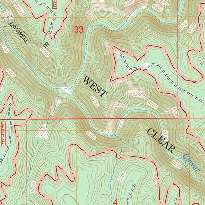 US Forest Service - Topo Calloway Butte, AZ FSTopo Legacy digital map