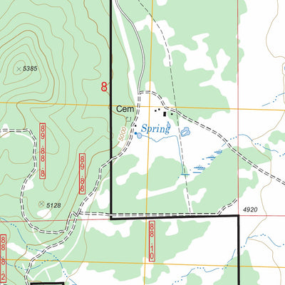 US Forest Service - Topo Calpine, CA FSTopo Legacy digital map