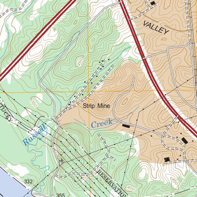 US Forest Service - Topo Calvert City, KY FSTopo Legacy digital map