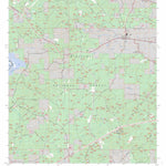 US Forest Service - Topo Calvin, LA FSTopo Legacy digital map